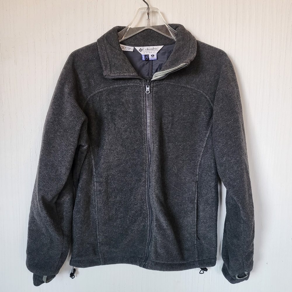 Columbia Women’s Medium Grey Core Interchange Full Zip Fleece Jacket